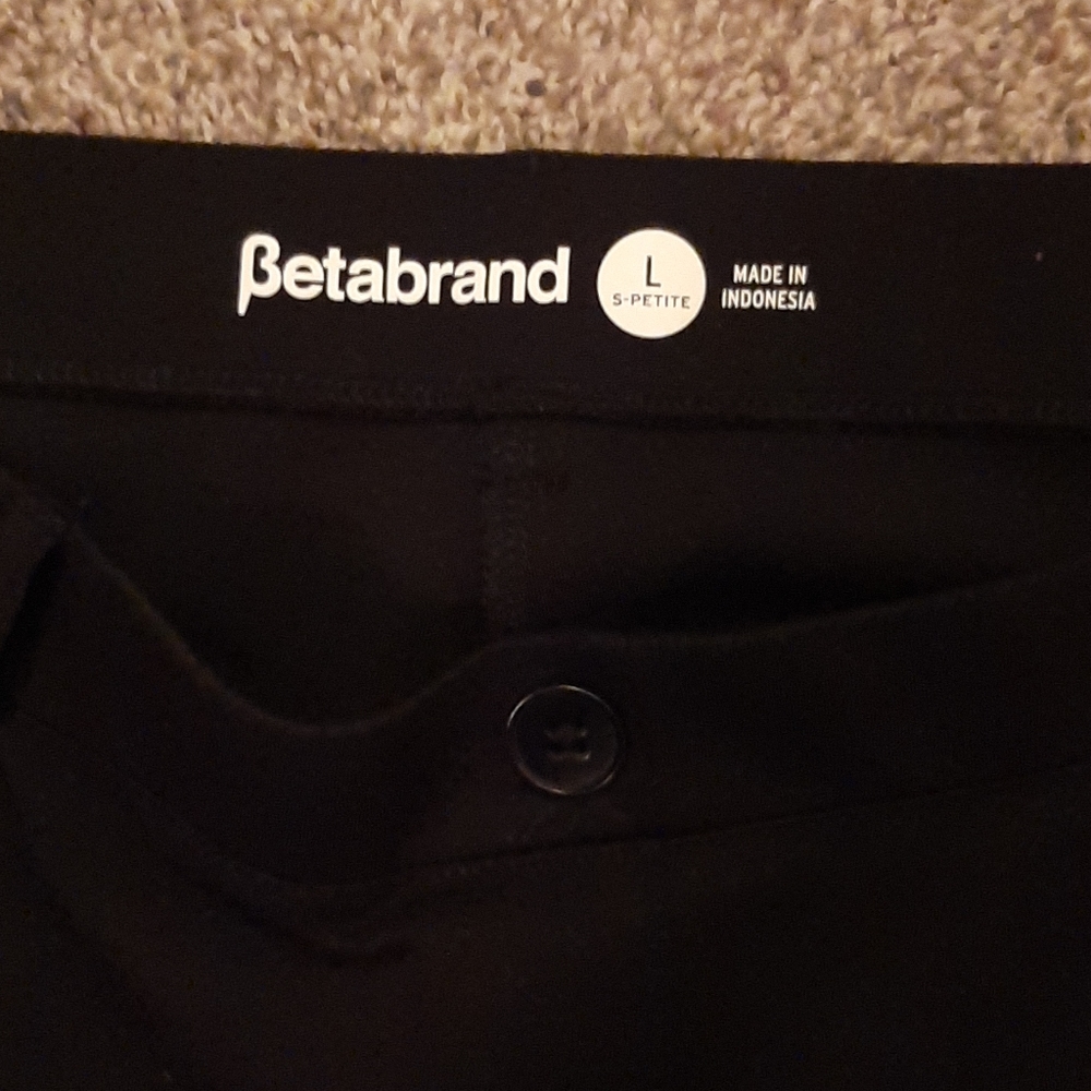 Betabrand Black Work Pants